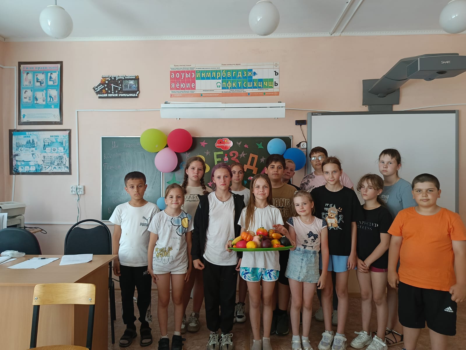 Одиннадцатый день лагерной смены в МБОУ СОШ с. Верхняя Матренка.